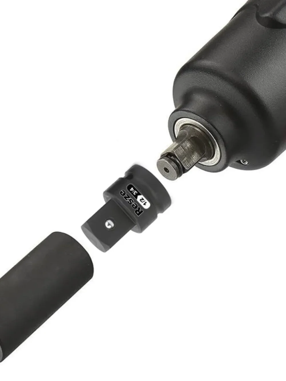 Resze 2PCS Impact Socket Adapter and Reducer Set,3/4
